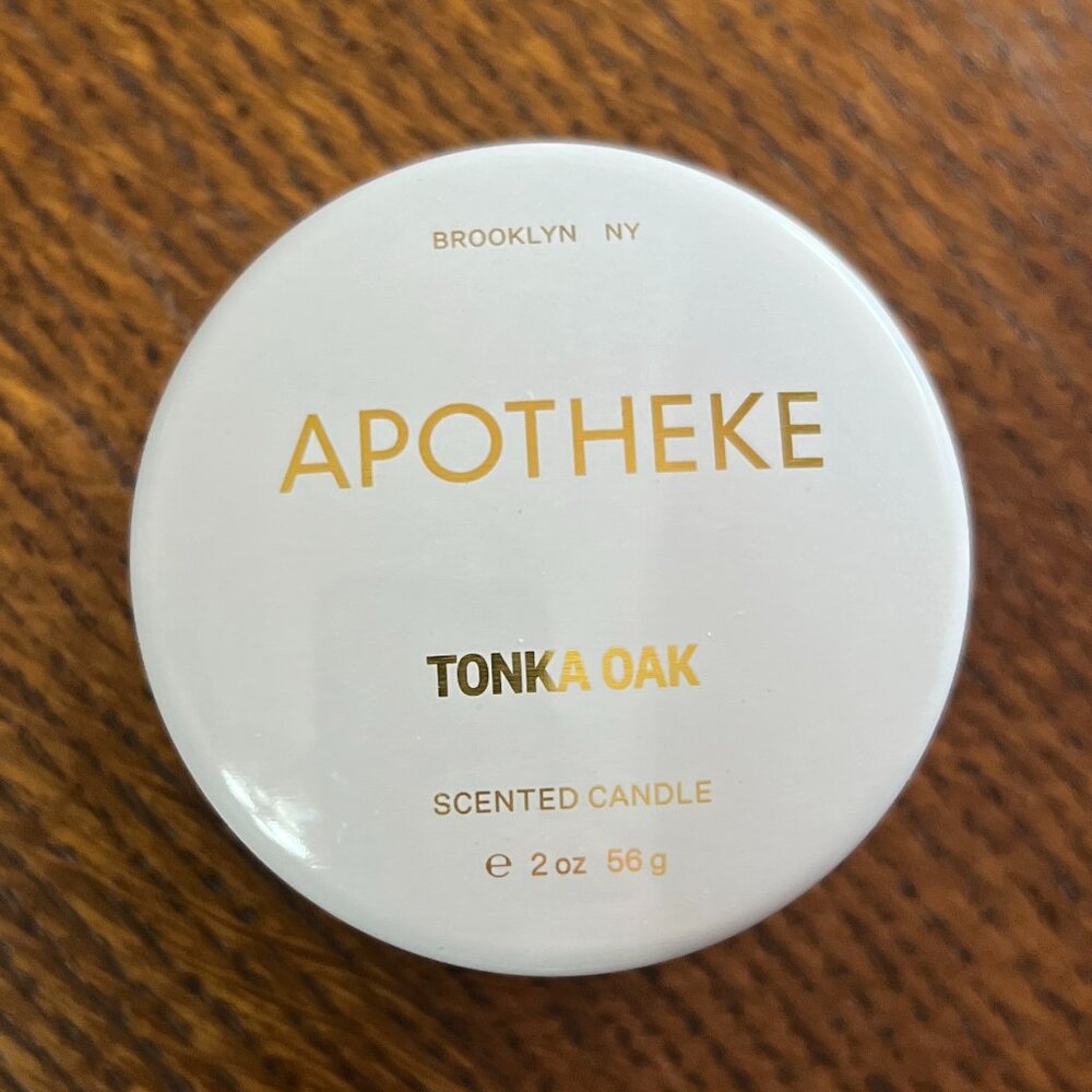 Apotheke 2oz Mini Tonka Oak Candle